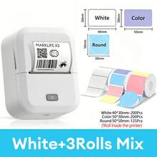 Impresora Térmica Mini Marklife X2 Bluetooth Inalámbrica Máquina de Etiquetas Adhesivas para Escuela Oficina Pequeño Negocio Impresora Multifuncional con iOS y Android - Multicolor - Ver 12