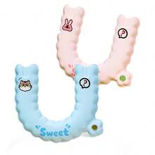 1/2pcs Cartoon Toilet Seat Cushion, Waterproof & Warm Toilet Pad, Bathroom Accessories Storage, Universal Toilet Seat Cushion, Portable Home Use, Suitable For All Seasons - Multicolor - View 6