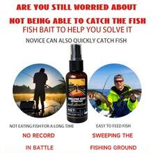 New 80ML/2.71FL.OZ Large Capacity Shellfish Scented Fish Attractant Liquid Spray For Sunfish, Sea Fishing Attractant Spray, Fishing Bait Additive - Multicolor - View 3
