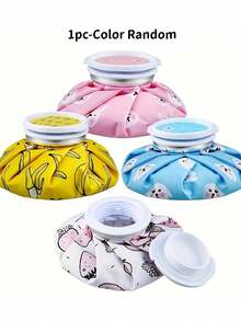 1/2 Cartoon Fabric Ice Pack Foldable Portable Cold And Hot Compress Ice Pack Physical Cooling Therapy Bag Water Injection Ice Pack - View 7