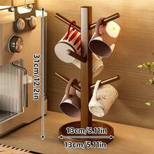 1pc New Desktop Cup Holder Organizer, Can Hang Tea Cups And Coffee Mugs, Key And Jewelry Storage Organizer - View 3