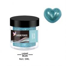 Metallic Mirror Effect Powder, Suitable For Art Painting, Epoxy Resin, Slime, Crafts, Tumblers, Oil Painting Holographic Pigment Powder - Powder - View 13