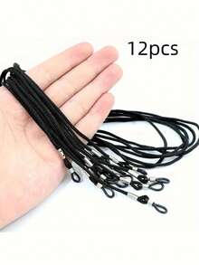 12 dây đeo kính chống trượt màu đen - Nhiều màu - Xem 8