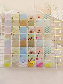 1pc Acrylic Tiered Display Stand, Multi-Layer Trapezoid Display Rack, Suitable For Home Storage And Display, Perfect For Displaying Jewelry, Cosmetics, Phone Cases And Anime Merchandise, Portable Multi-Scenario Storage Display Rack - Clear - View 6