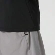 Skechers Men's Golf Collection Side-Seam Mesh Raglan Cooling Quick-Dry Crew Neck Short Sleeve T-Shirt - Black - View 6