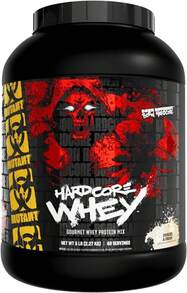 Mutant Hardcore WHEY | 100% Pure Whey Protein | 24g Protein, Fast-Digesting Whey Protein Isolate Plus Whey Protein Hydrolysate | 70 Servings | 5 LB | - White - View 1