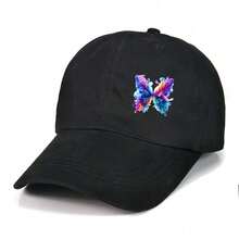 1pc/2pcs/3pcs Vibrant Smoke Butterfly Iron-On Transfer, Multicolor Film Stickers For T-Shirts, Bags, Pillows - DIY Fashion Accessories, Easy To Apply Heat Transfer Patches - Multicolor - View 5