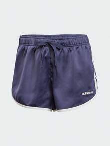 Adidas Women's Classic Retro Comfortable Sports Casual Drawstring Shorts JC8895, Summer - Dark Blue - View 1
