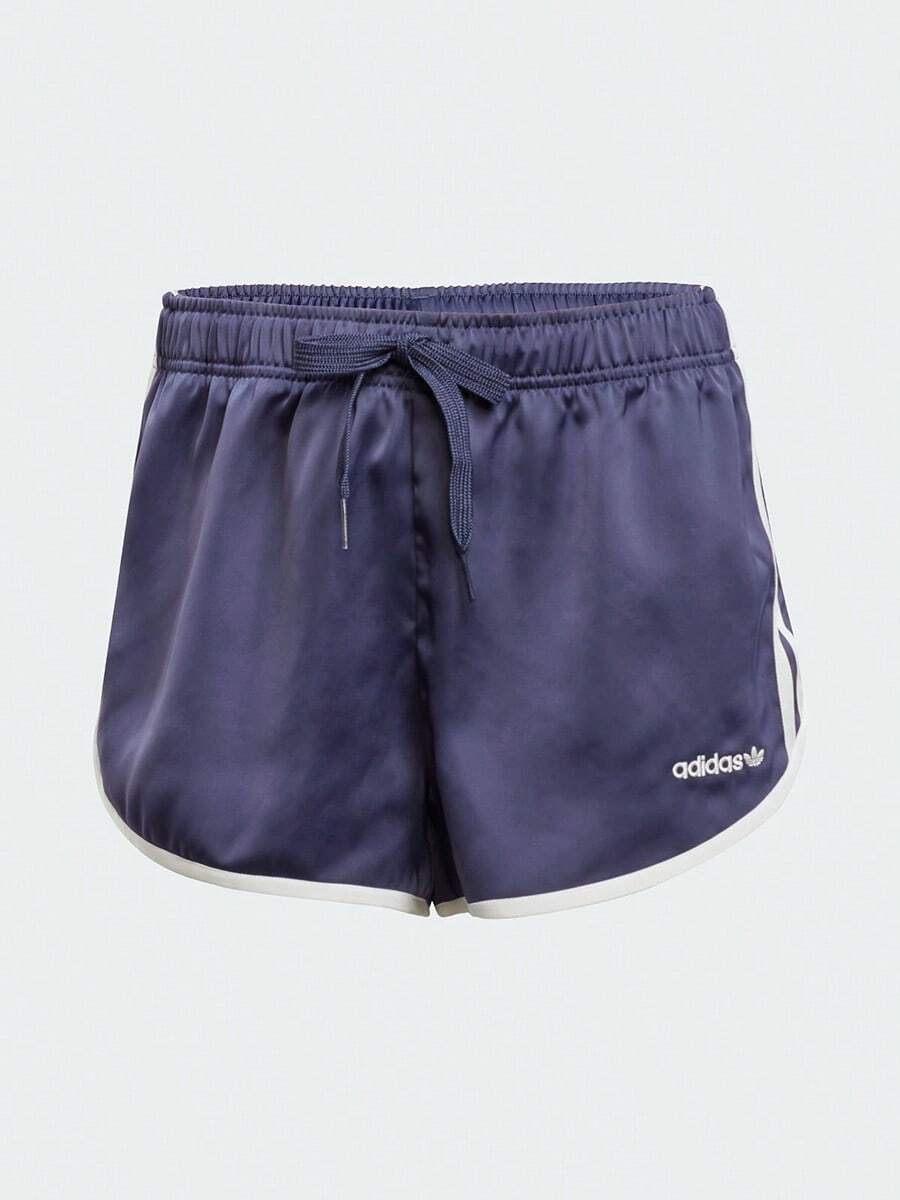 Adidas Women's Classic Retro Comfortable Sports Casual Drawstring Shorts JC8895, Summer - Dark Blue - View 1