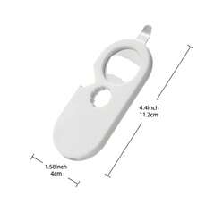 2pcs(1pc Can Opener + 1pc Lanyard) 3D Printed Can Opener, Portable Lightweight Can Opener, Compact Pocket Can Opener, Durable Beverage Can Opener, Outdoor Camping Travel Bar Kitchen Tool Accessory - View 10