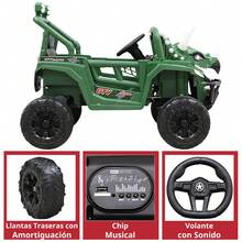 Joykoo Kids Electric Vehicles - Green - View 5