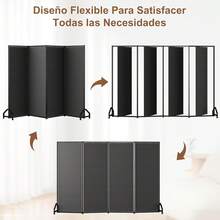 Screens & Room Dividers - Black 1pc - View 3