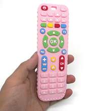 1pc Realistic Silicone Remote Control Shaped Baby Teether Toy, Non-Electric, Soft Silicone Material, Suitable For Boys And Girls Holiday Gift - Remote Control - View 10