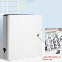 Detachable 3-Inch 9-Slot Card Photo Album (Includes 25 Inner Pages),Card Holder - A4 - View 1