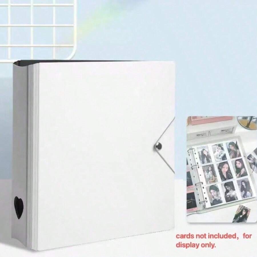Detachable 3-Inch 9-Slot Card Photo Album (Includes 25 Inner Pages),Card Holder - A4 - View 1