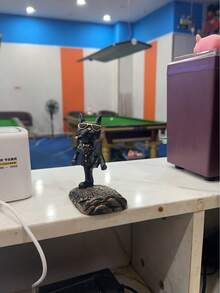 Dudukan Ponsel Kustom dengan Figur Anak Anjing Lucu, Hadiah Dekorasi Meja Kantor, Tempat Ponsel Kartun - MultiWarna - View 5