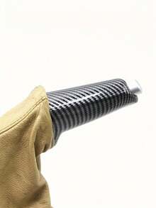 1pc Carbon Fiber Color Handbrake Handle Cover For BMW E46 E90 E92 E60 E61 F20 F22 F30 F32 Series, Easy To Install, Durable And Stylish - A - View 5