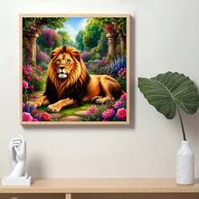 1pc DIY 5D Diamond Painting Kit, Suitable For Adults And Beginners, Craft Supplies, Applicable For Living Room, Bedroom, Office, Wall Decor Art - round diamond - View 6