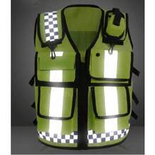 High-Visibility Vest - Olive Green - View 3