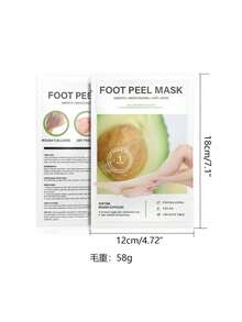 Masker Kaki Alpukat, Persik, Lidah Buaya, dan Susu Kelapa, Masker Kaki Pengelupas dan Pelembap, Pengangkat Sel Kulit Mati, Perawatan Kaki - Membran kaki - View 10