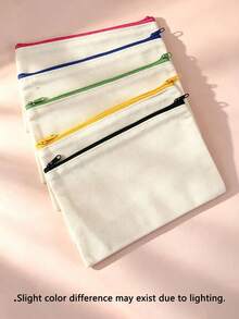 5pcs Multifunctional Student Pencil Case, Portable Large Capacity Pencil Pouch Storage Box, Back To School Gift - Multicolor - View 6
