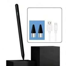 High Precision Sensitivity Capacitive Stylus Pen, Comes With 2 Replaceable Tips + Data Cable, USB Rechargeable Battery, Suitable For IOS, Android, Tablet And Other Electronic Devices - Perfect Holiday Gift - Multicolor - View 11