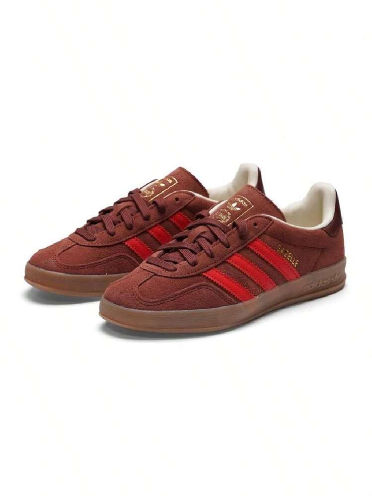 Adidas Men's & Women's GAZELLE INDOOR 26 New Retro Brown & Red