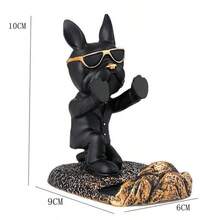 Dudukan Ponsel Kustom dengan Figur Anak Anjing Lucu, Hadiah Dekorasi Meja Kantor, Tempat Ponsel Kartun - MultiWarna - View 3