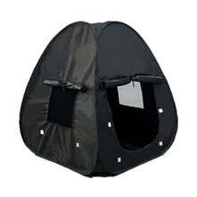 Black 4-Sided Sensory Tent | Calm Corner For Children's Play And Relaxation | Sensory Corner | Helps With Autism, SPD, Anxiety And Improving Focus | Black Sensory Tent For Children With Autism - Black - View 7