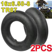 2x Inner Tube 16x6.5-8 Innertube 16x6.50-8 Garden Ride On Lawn Mower TR87 Valve - 2Pcs - View 6