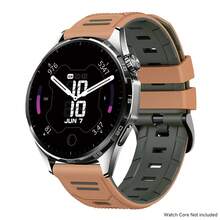 22mm Silicone Strap Compatible With Huawei GT 6/5/4 Pro 46mm Sport Band For Venu 4 45mm Forerunner 265 255 570 47mm Vivoactive4 Strap - 22mm - View 14