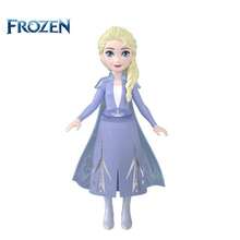 Mattel 冰雪奇緣迷你姊妹玩具套組－艾莎與安娜公主時尚娃娃，女孩角色扮演禮物，細節精緻 - 彩色 - 查看 8