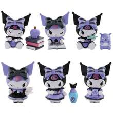 Sanrio Kuromi 系列禮盒，手工辦公室娃娃，桌面裝飾，送給女孩的禮物，適合節日、聖誕神秘禮盒 - 彩色 - 查看 7
