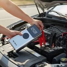 Car Jump Starter - Silver-gray - View 3