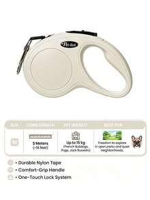 Correa retráctil linda para perro 3M/5M automática extensible cuerda de tracción para pasear cachorros para perros pequeños y medianos gatos accesorios para mascotas - Multicolor - Ver 20