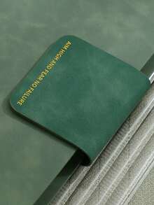 A5 Soft Leather Clear Loose-Leaf Notebook With Thick Detachable Cover, High Aesthetic Value, For Daily Travel And Life Recording, Student Back To School Learning Supplies - A5 - View 5