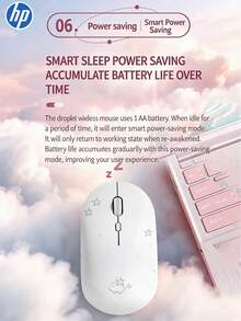 HP Wireless Silent Mouse, Desain Ergonomis untuk Pengguna Tangan Kanan, Koneksi Andal 2.4GHz, Cocok untuk Komputer Desktop dan Laptop - View 9