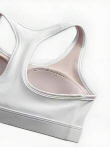 Nike Women's Casual Yoga Fitness Supportive Quick-Dry Comfortable Sports Bra - White - View 7