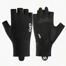 1 Pair Adult Unisex Half Finger Cycling Gloves, Spring/Summer Outdoor Bicycle Riding Sports Indoor Fitness Gloves, Anti-Slip, Slightly Elastic, Breathable, Palm Anti-Slip, Shock-Absorbing - Multicolor - View 10