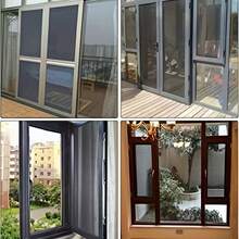 High Transparency Grey Window Screen, Mosquito And Fly Proof Door And Window Mesh, Suitable For Balcony And Garden, Can Be Freely Cut - Grey - View 7