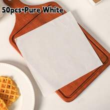300pcs Oil-Proof Baking Paper - Food Packaging Paper, Suitable For Toast, Cake, Dessert, Bread And Tray Liners, For Home Kitchen Use 50/100/300pcs - Multicolor - View 12