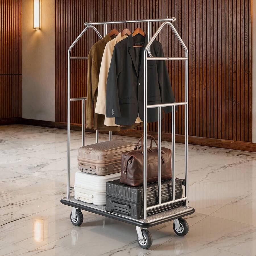 Travel Carts - Silver - View 1