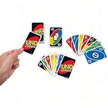 Mattel 1Set UNO Officially Licensed Classic Color Number Match Card Game 112PCS Customizable Erasable Wild Cards Party Gift For Friends Classmates - Multicolor - View 11