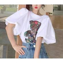 Women T-Shirts - White - View 2