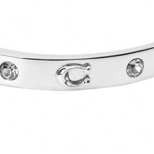 Coach Women's Bracelet 455892RHO030 - 銀色455892RHO030 - 查看 5