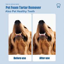 Pet Dental Tartar Remover, Dental Calculus & Yellow Teeth & Bad Breath Oral Foam Cleaner - View 5