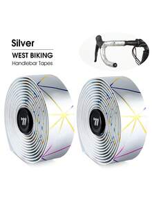 1對 WEST BIKING 彩色線條公路車競賽車把，附PU防滑握把帶 - 彩色 - 查看 15
