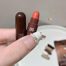 12 Colors Mini Chocolate Lip Balm Set, Color-Changing Lip Balm Set, Moisturizing And Hydrating, Long-Lasting And Non-Fading, Lightweight And Fresh, High Gloss, Plumping, Anti-Cracking, Reducing Lip Lines, Non-Sticky, Caring For Lips To Make Them Fuller, Birthday, Valentine's Day, Christmas, Party Gift. - Various - View 7