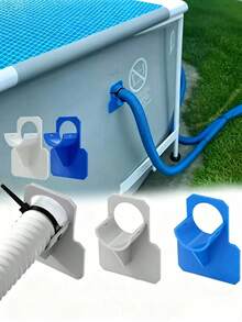 1 Set Swimming Pool Hose Fixing Bracket, Suitable For In-Ground Pool Hose, Prevent Hose Bending And Sagging, Universal Pool Accessory, Keep Hose Fixed And Stable - Multicolor - View 5