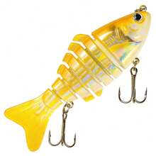 HENGJIA 1件 9.7CM-15G 多節沉水仿生路亞,適用淡水與鹹水鱒魚及鱸魚釣魚 - 彩色 - 查看 5